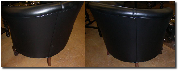 Restored Color Black Chair
