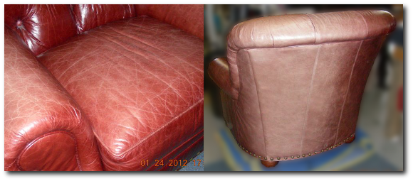 Faded Leather Back